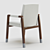 Modern Ellsworth Armchair | 3D Mesh & Textured 3D model small image 3