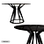Elegant MITOS Table by Nube 3D model small image 2