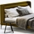 Modern Scandinavian Design: BoConcept Austin Bed 3D model small image 2