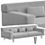  Sunday Chill Sofa 3D model small image 5