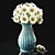 Title: Delicate Blooming Floral Set 3D model small image 2