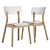 Elegant Bentwood Chair | A1506 3D model small image 2