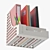 Sleek Document Organizer: Polys: 116k 3D model small image 1