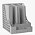 Sleek Document Organizer: Polys: 116k 3D model small image 2