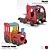 KOMPAN Transport Playset 3D model small image 1