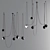 Contemporary Suspension Pendant Light 3D model small image 2