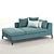 Italian Outdoor Elegance: Ray Sofa 3D model small image 1