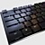 Keychron K1 Mechanical Keyboard: Compact and Ergonomic 3D model small image 1