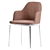 Product Description (Translated from Russian): Size 520x520x820 mm

Supposed Title: Moroso Precious Chair 3D model small image 1