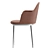Product Description (Translated from Russian): Size 520x520x820 mm

Supposed Title: Moroso Precious Chair 3D model small image 3
