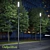 Urban Spotlight: B7 OM Street & Park Luminaire 3D model small image 5