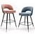 Elegance meets functionality: Eichholtz Cliff Bar Stool 3D model small image 3