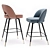 Elegance meets functionality: Eichholtz Cliff Bar Stool 3D model small image 4