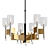 Elegant Sciolari Chandelier 3D model small image 1