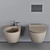 App Wall-Hung WC & Bidet 3D model small image 3