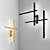 Modern Italian BASONI Wall Light 3D model small image 2
