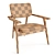 Stylish Phileas Armchair: Perfect Comfort & Design 3D model small image 5