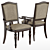 Elegant Dining Set: Wayfair Rheems Collection 3D model small image 3