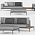  Grid Sofa Collection: Versatile and Stylish 3D model small image 2