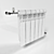 Modern Square Radiator for Heating 3D model small image 2