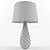 Sleek Steel Table Lamp 3D model small image 5