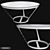 Roche Bobois ORA ITO Modern Table 3D model small image 3