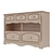 Classic Provence Chest of Drawers 3D model small image 1