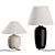 Sculptural Table Lamp by MENU 3D model small image 5