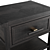 Contempo Bedside Table with Drawers 3D model small image 2