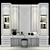 Sleek and Stylish Dressing Set 3D model small image 3