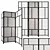 RISOR Partition: Stylish Space Division Solution 3D model small image 1
