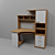 ErgoTech Computer Desk 3D model small image 1