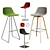 Elegant LaPalma Miunn Barstool 3D model small image 1