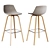 Elegant LaPalma Miunn Barstool 3D model small image 2