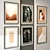 Elegant Monochrome Art Frame 3D model small image 2