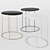 Moi 50-1 Oval Sidetable by Christine Kröncke: Sleek Design for Modern Interiors 3D model small image 8