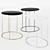 Moi 50-1 Oval Sidetable by Christine Kröncke: Sleek Design for Modern Interiors 3D model small image 9