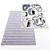Modern Style Rug Set 3D model small image 2