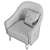 Luxurious Formenti Paradise Armchairs 3D model small image 5