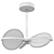 Elegant Palo Alto Chandelier - Illuminate in Style 3D model small image 2