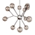 Galactic Glow Chandelier 3D model small image 1