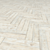 Versatile Laminate Flooring: 3 Different Herringbone Layouts 3D model small image 2