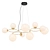 Bubble Bliss 4-Ring Chandelier 3D model small image 1