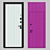 Title: Stylish Fortezza MB11 Doors 3D model small image 1