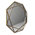 Vintage Metal Mirror Makita 3D model small image 2