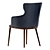 Porada Andy Dining Chair 3D model small image 4