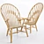 Crisal Decoracion Armchair 809 3D model small image 1
