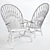 Crisal Decoracion Armchair 809 3D model small image 5
