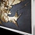 Title: Goldfish Stainless Steel Wall Panel 3D model small image 2