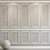 Elegant Plaster Molding: Cloud Dancer 3D model small image 1